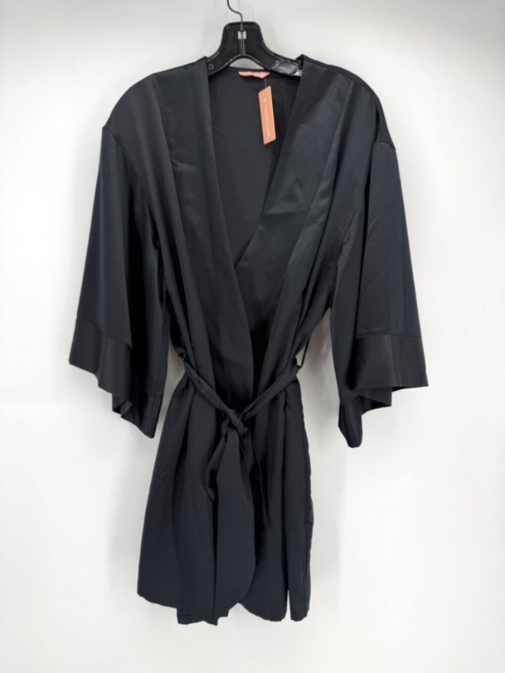 Thirdlove satin robe in black, one size - fits 0-14 NWT - Picture 2 of 11